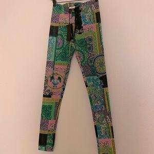 NWT Versace baroque leggings